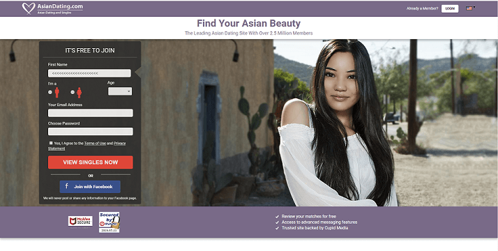 Asian Dating Sites for Chinese, Korean, Thai Singles & others