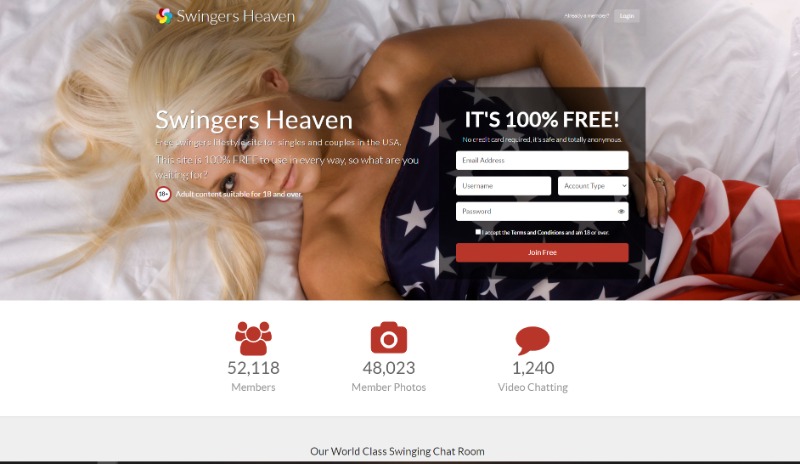 Swingers heaven review image