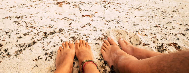 nudistfriends review feet on the beach