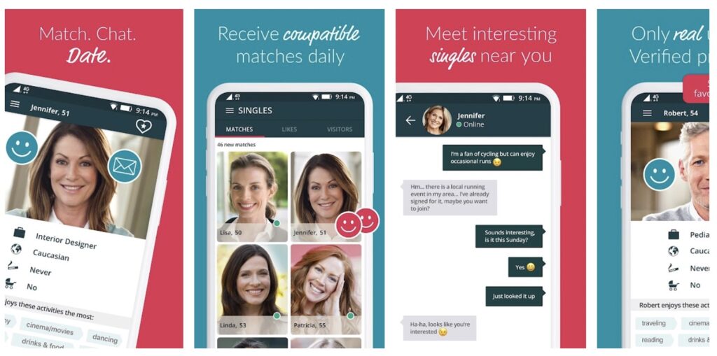 silversingles vs eharmony app comparison