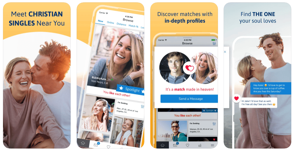 christian mingle vs eharmony app screenshots