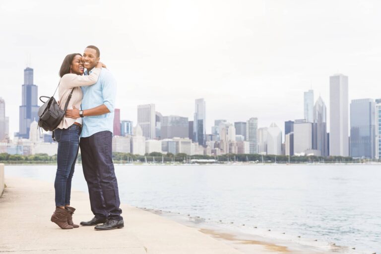 couple dating in chicago