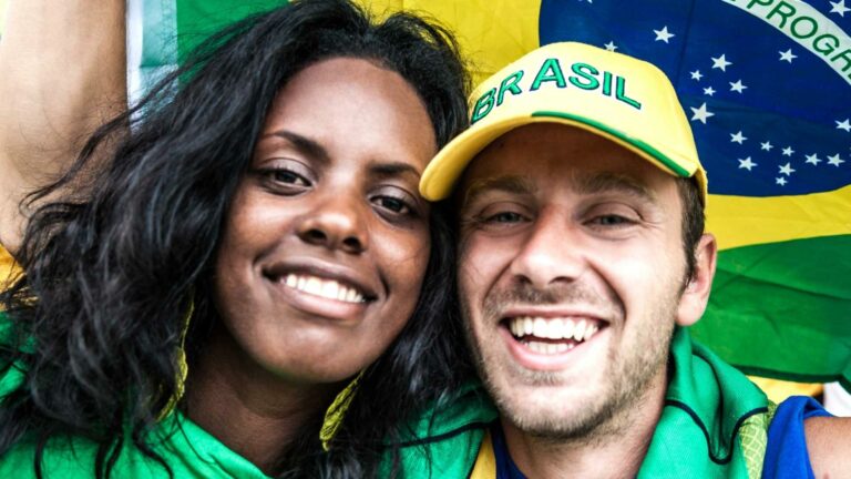 brazilian dating couple