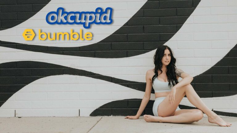 athletic woman comparing okcupid vs bumble