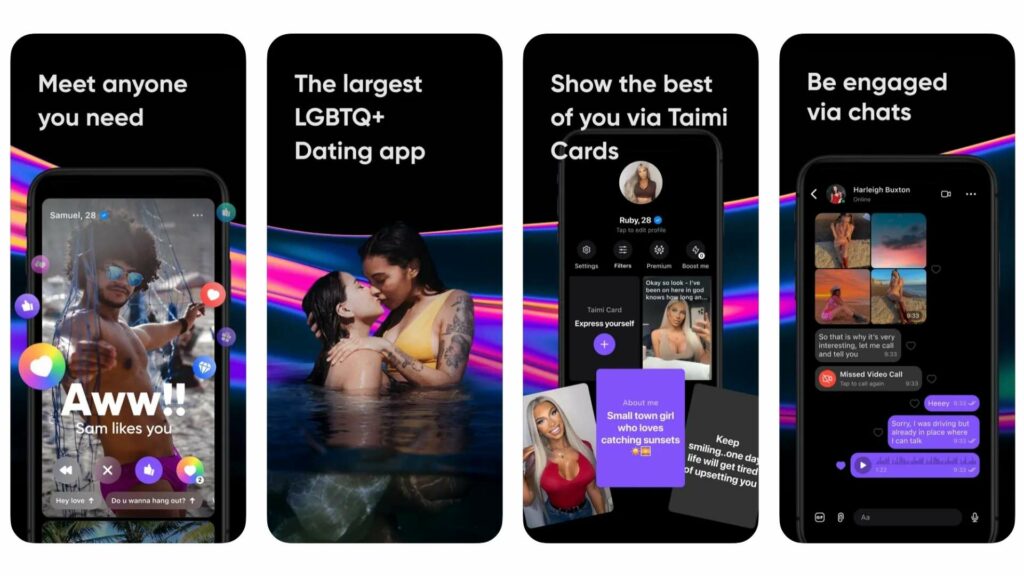 taimi is one of the best polyamorous dating sites