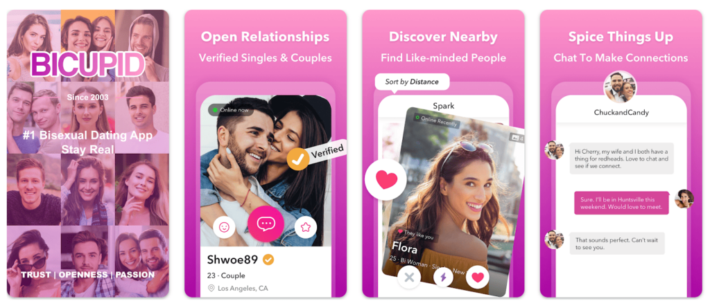 bicupid is one of the best polyamorous dating sites